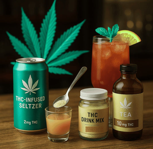 THC Drinks vs Alcohol