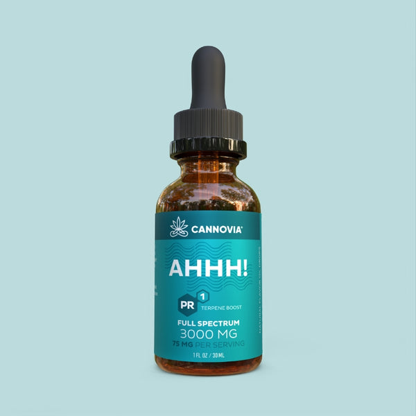 AHHH! CBD plus PR1 Terpene Boost 3000mg CBD Oil | Cannovia