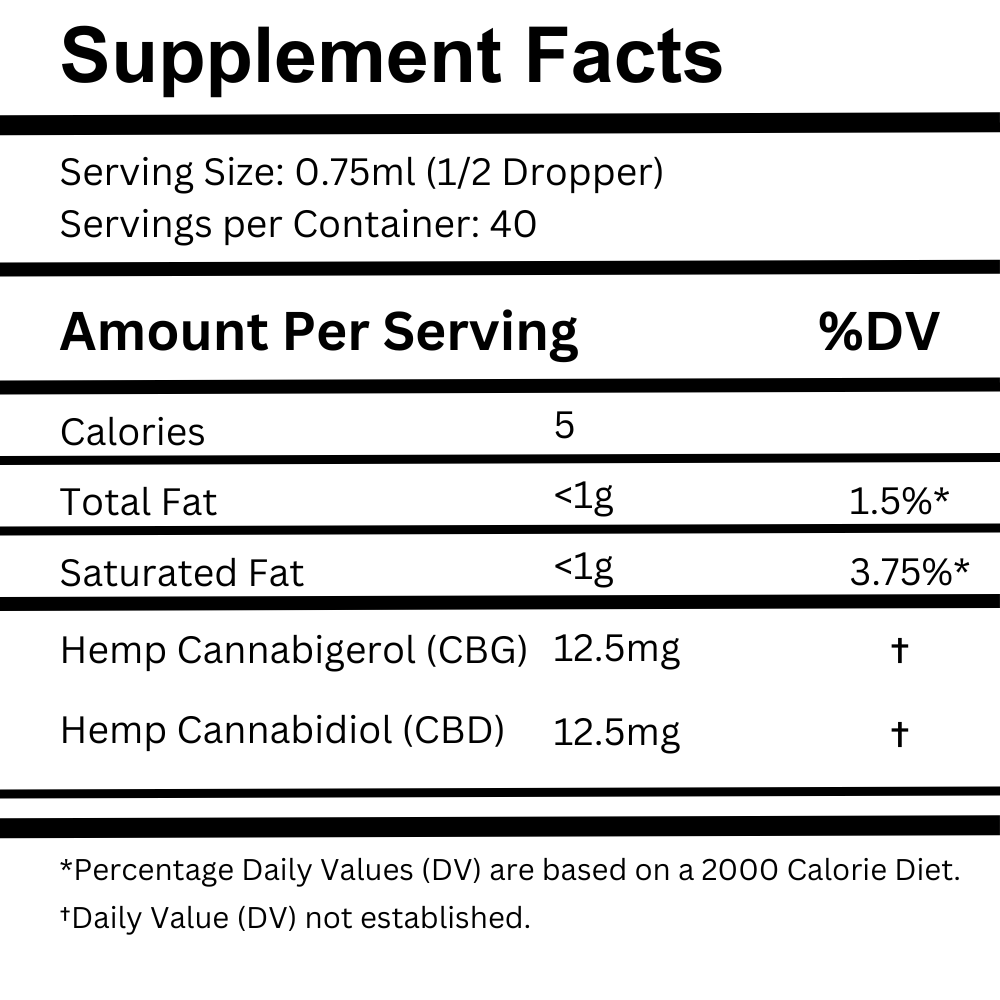 WAKE UP CBD and CBG Oil