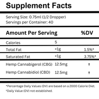 WAKE UP CBD and CBG Oil
