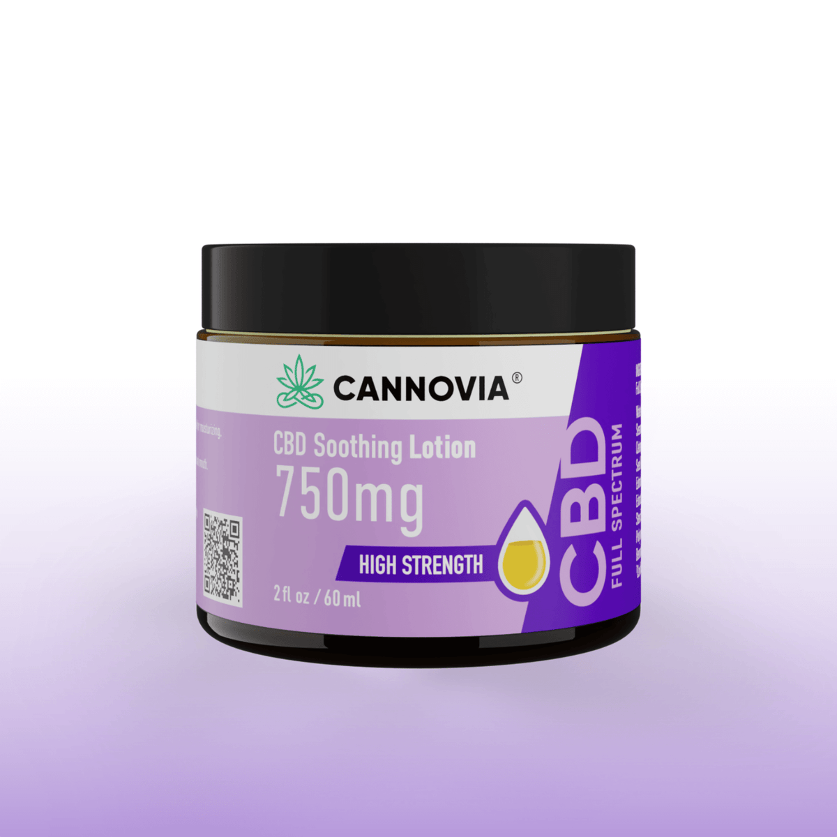 CBD Soothing Lotion 750mg - CBD Salve & CBD Lotion | Cannovia