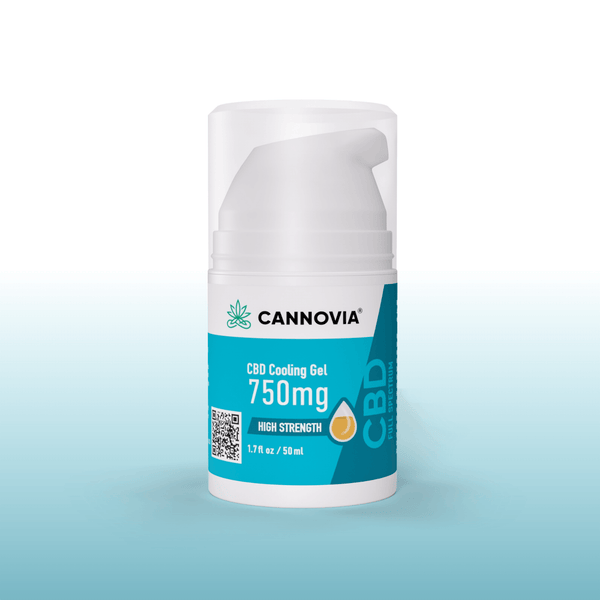 CBD Cooling Gel 750mg - Premium Cannabis Gel | Cannovia